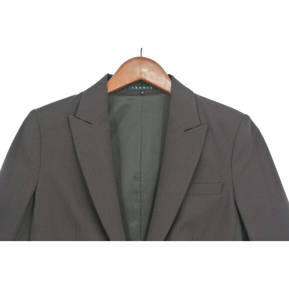 Theory Dark Brown Blazer ✨Flawless Condition✨ - Picture 2 of 9